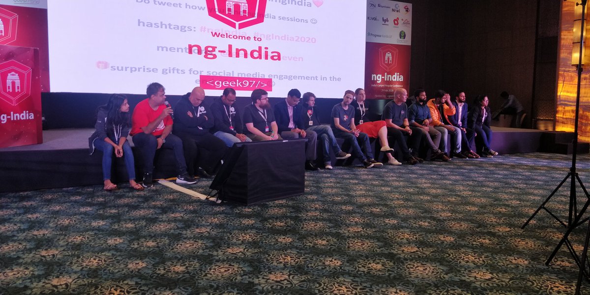 arifkhoja_'s tweet image. You have a question they have a solution #SpeakerPanel at #ngIndia #ngIndia2020 @geeknineseven