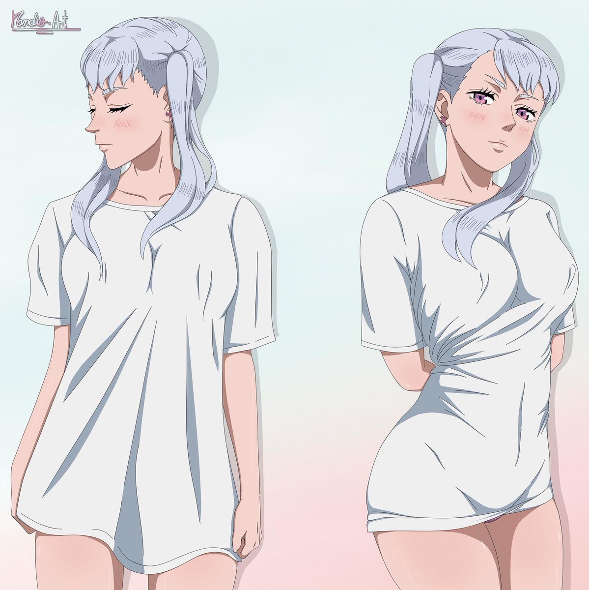 Waifu Alert on X: (Artist: Mandio-Art) t.coGvjFpmijrz  X