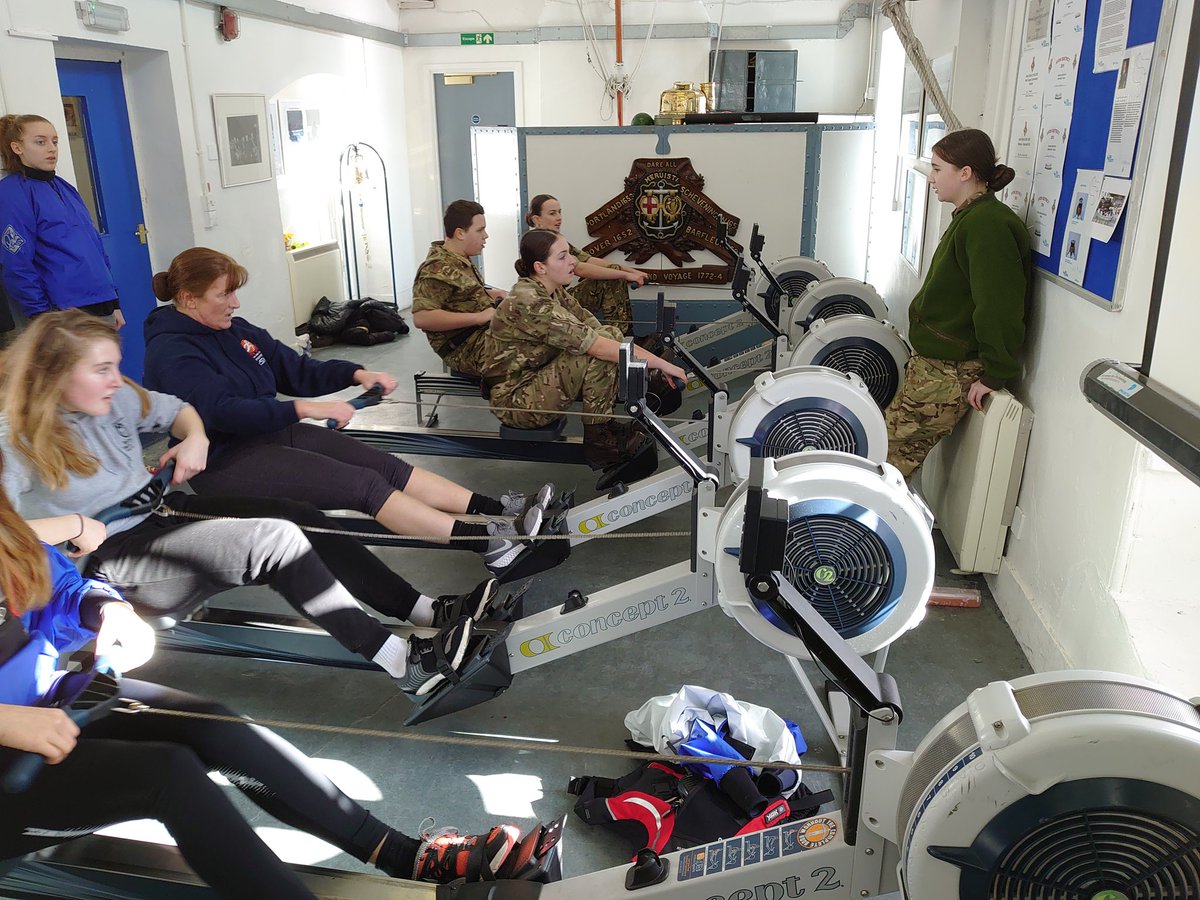 BristolAdv_SCC's tweet photo. 150 miles of our #Row3000 challenge complete. Our Marine Cadets have taken a break from training for their drill comp tomorrow to add a few miles too! ⚓ #AdventureFirst #DareAll #StartYourStory https://t.co/WJovi2lI8H