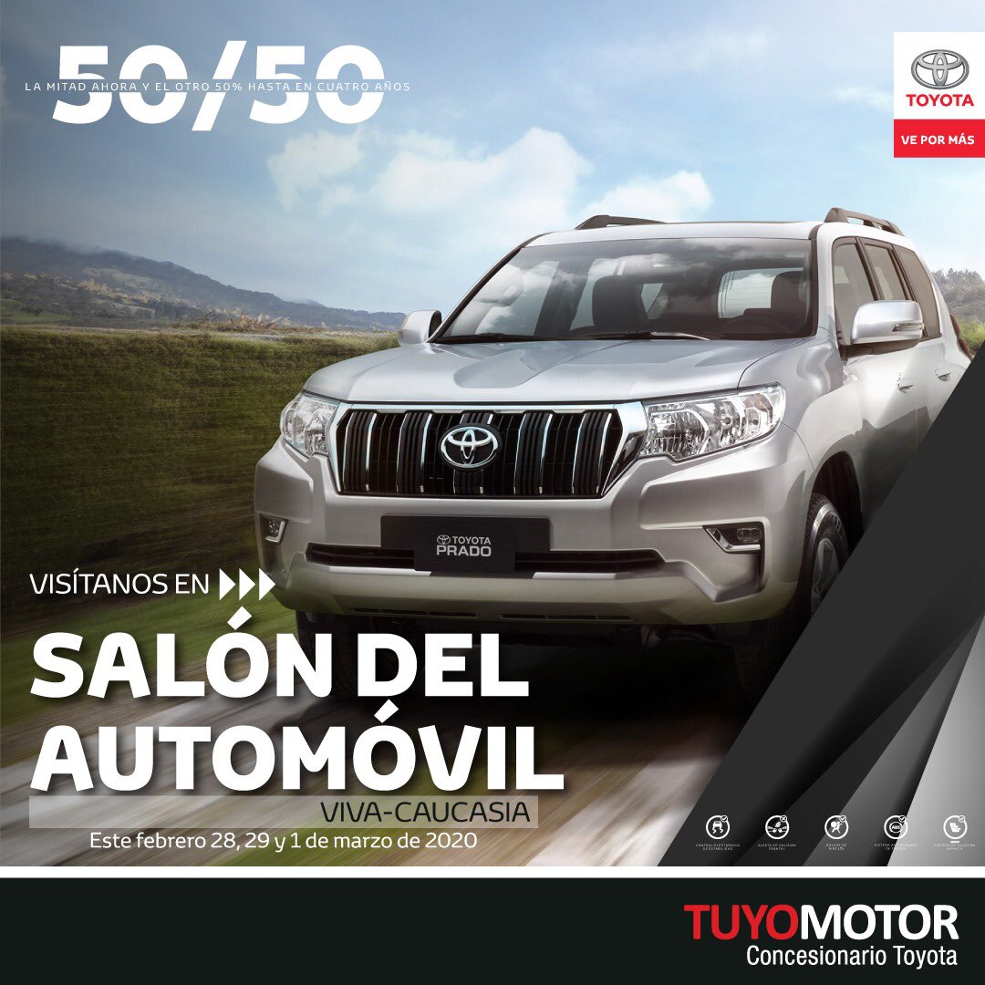 montelibano01's tweet photo. Para que visites este fin de semana a CAUCASIA @ToyotaCol y puedas tener tu carro 🚘 @Tuyomotor en #VivaCaucasia https://t.co/XJSgn6FYmH