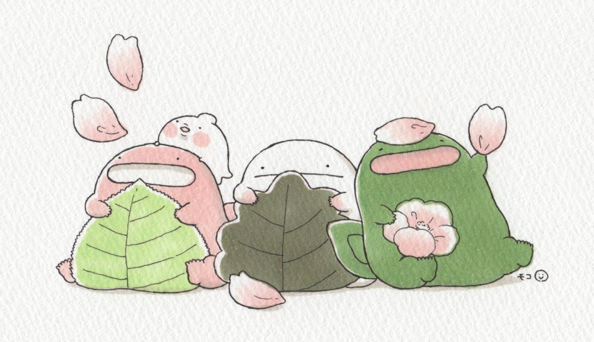 オオサンショウウオ 春待ちモチモチ モコ オオサンショウウオ漫画更新中です のイラスト オオサンショウウオ 春待ちモチモチ モコ オオサンショウウオ漫画更新中です のイラスト