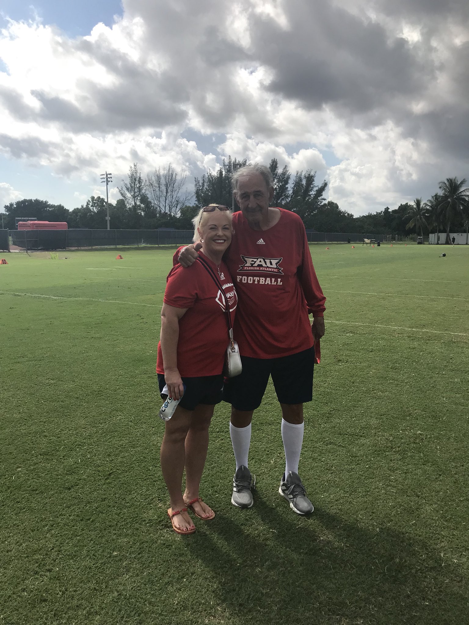 Happy 80th birthday to Coach Monte Kiffin thank you for the opportunity to spend time with him!      