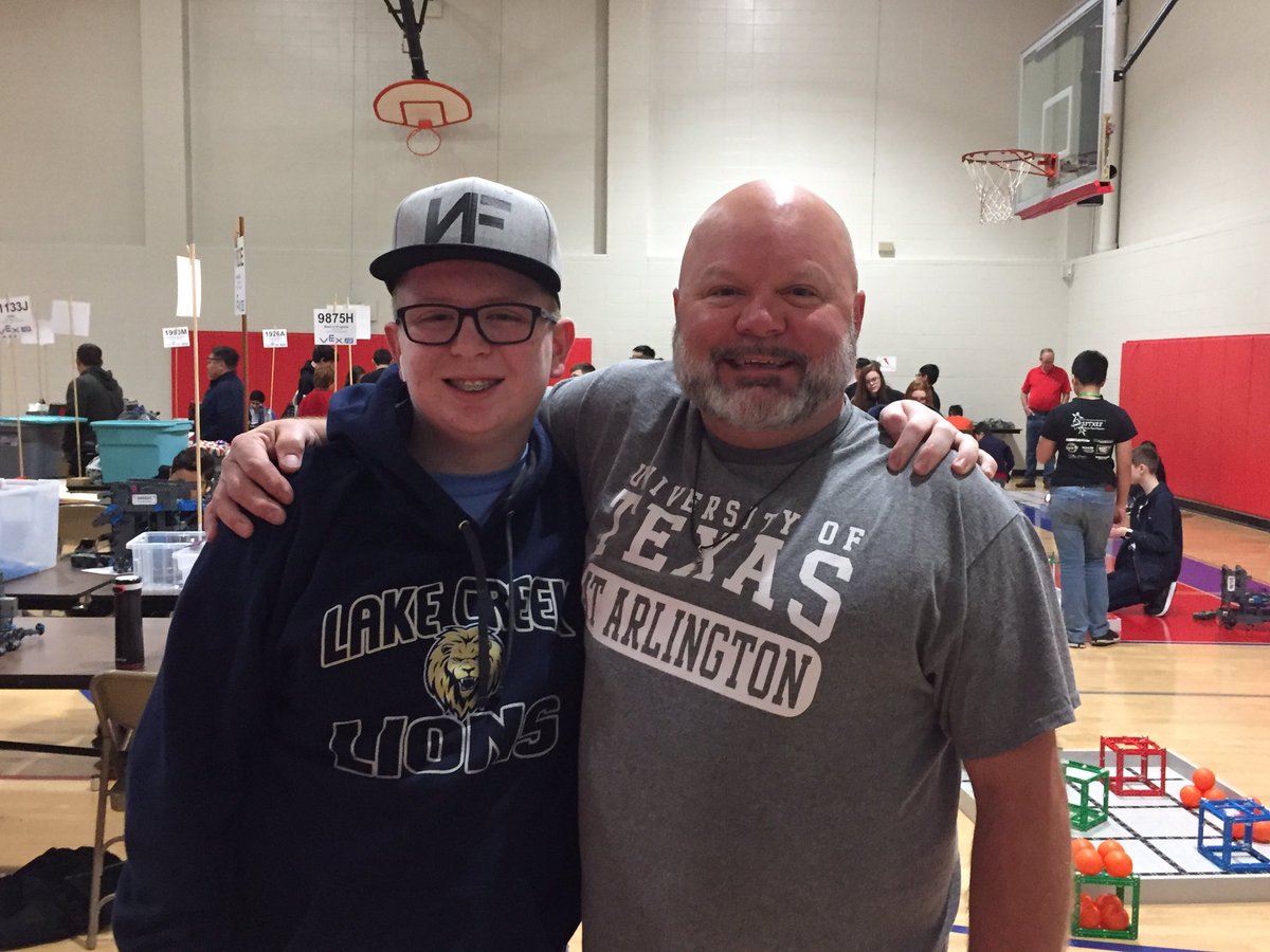Good luck at the Vex IQ Texas State Championships! Oak Hills Robotics team 41488A @ohjhschoolnews <a href="/oakhillslions/">The Lions Den</a> #LionsMoveForward