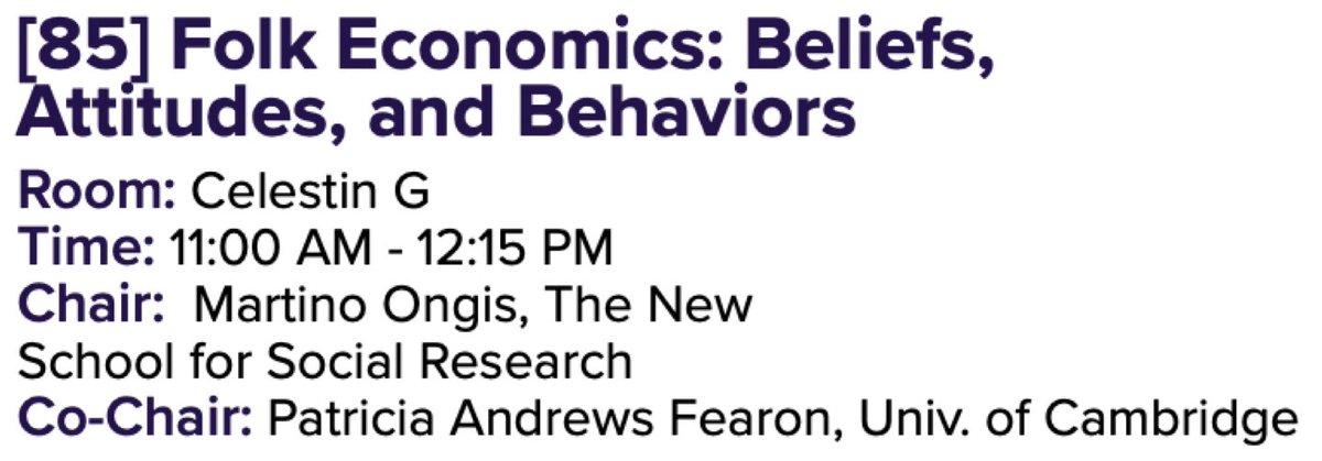 ShaiDavidai's tweet image. Come see Martino Ongis, Patricia Andrews, and @MartyVDay talk about zero-sum thinking, relative deprivation, and inequality today at 11:00 am. And, since one of the speakers was unable to attend, I will be filling in for them by presenting my own work. #SPSP2020 @SPSPnews