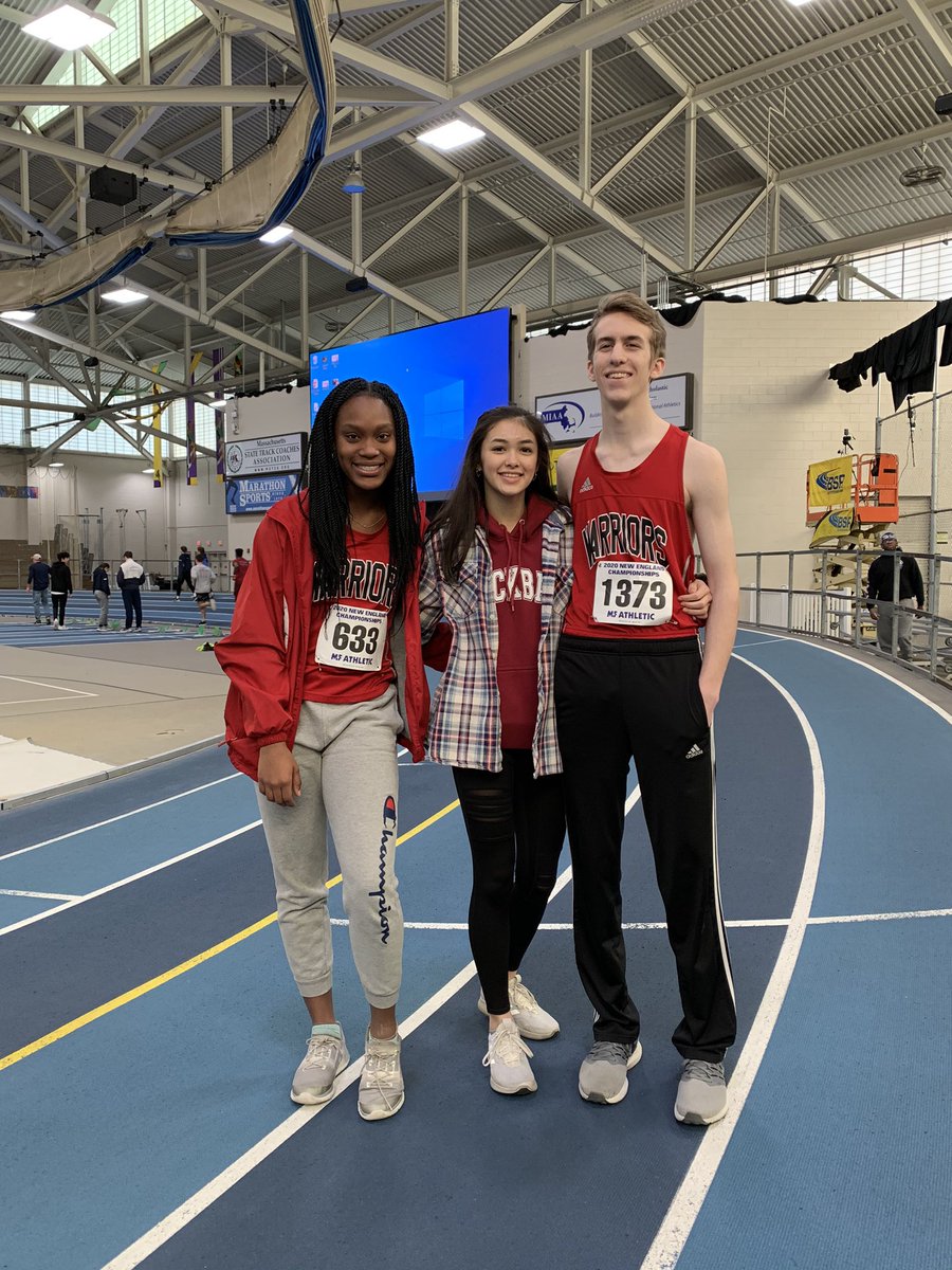 WellsIndoorTF's tweet photo. Indoor Track &amp; Field New England Championships!!! GO WARRIORS!!! https://t.co/I6Y18GhQjT