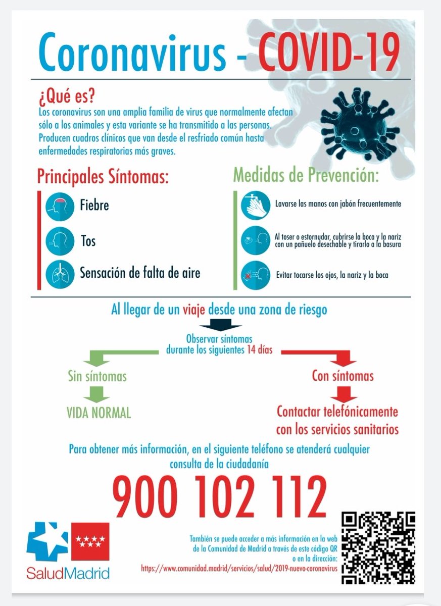 La <a href="/ComunidadMadrid/">Comunidad de Madrid</a> nos informa: