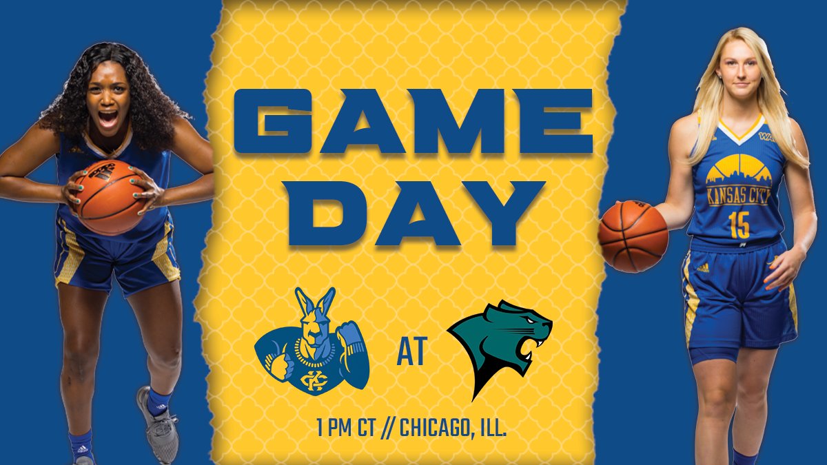 Leaping for joy at the chance to play on this beautiful February 29th 🤩

🆚 <a href="/ChiStateWBB/">Chicago State University Women's Basketball</a>
🕐 1 PM
📺 bit.ly/3aeTfmr
📈 bit.ly/386UGBX

#KCRoos | #ROOUP | #DeclareKC | #KCcommitted