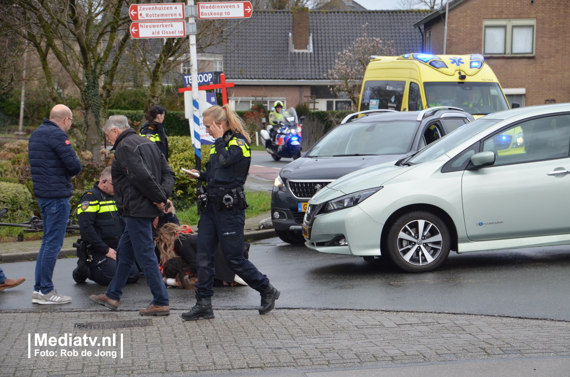 Melding ongeval Julianaweg Moerkapelle