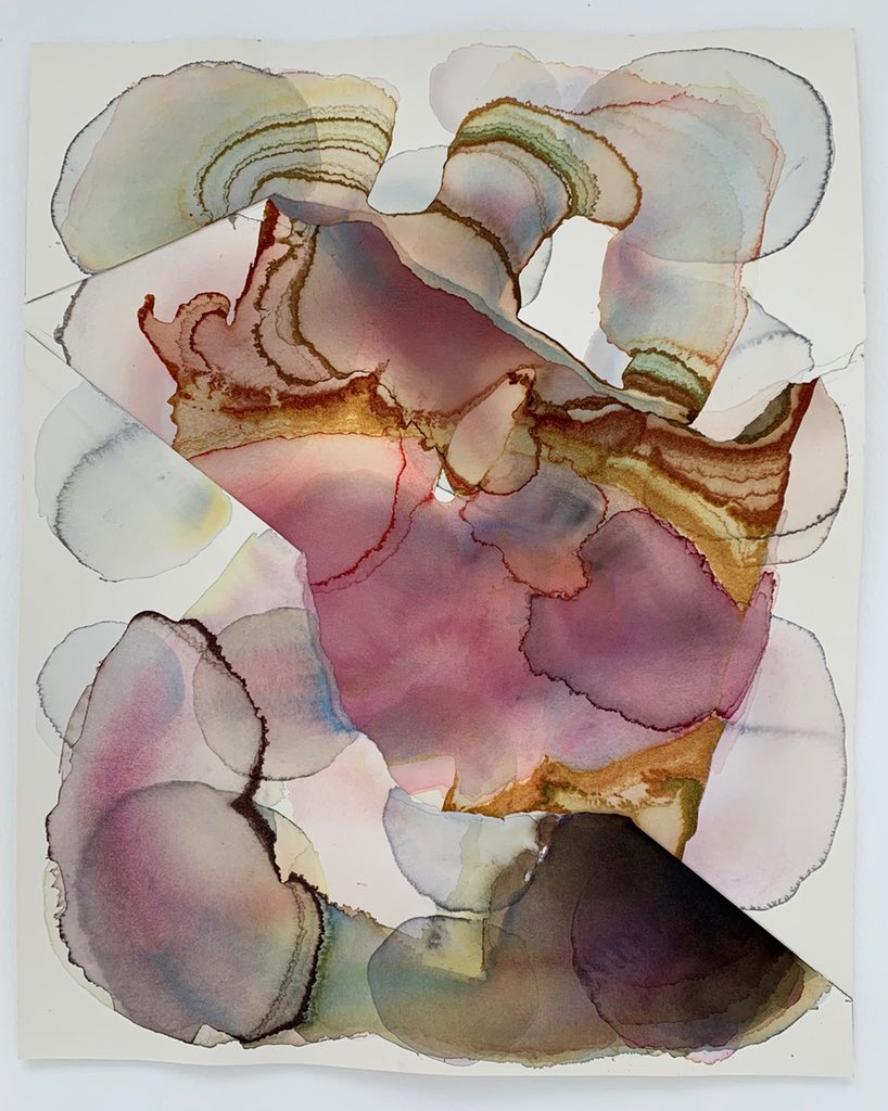 New work x 20. Made in Germany. Watercolour on 638gsmHP. 74cm x 60 cm.  #contemporarypainting #watercolor #studio #kunst