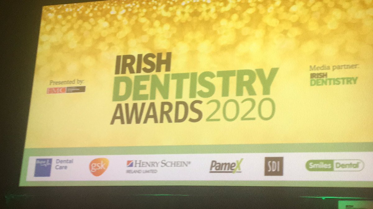 Best of luck to everyone at the <a href="/IrishDentistry/">Irish Dentistry</a> Awards   Tonight from <a href="/HSI_RichardMc/">Richard McLoughlin</a>  and all at <a href="/HenryScheinIE/">Henry Schein Ireland</a> #irishdentistryawards20