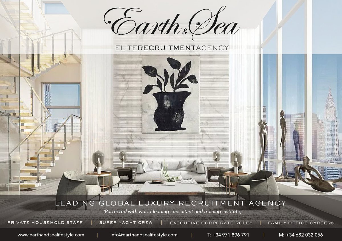 Contact us for Elite Household staff and Yacht Crew options around the World