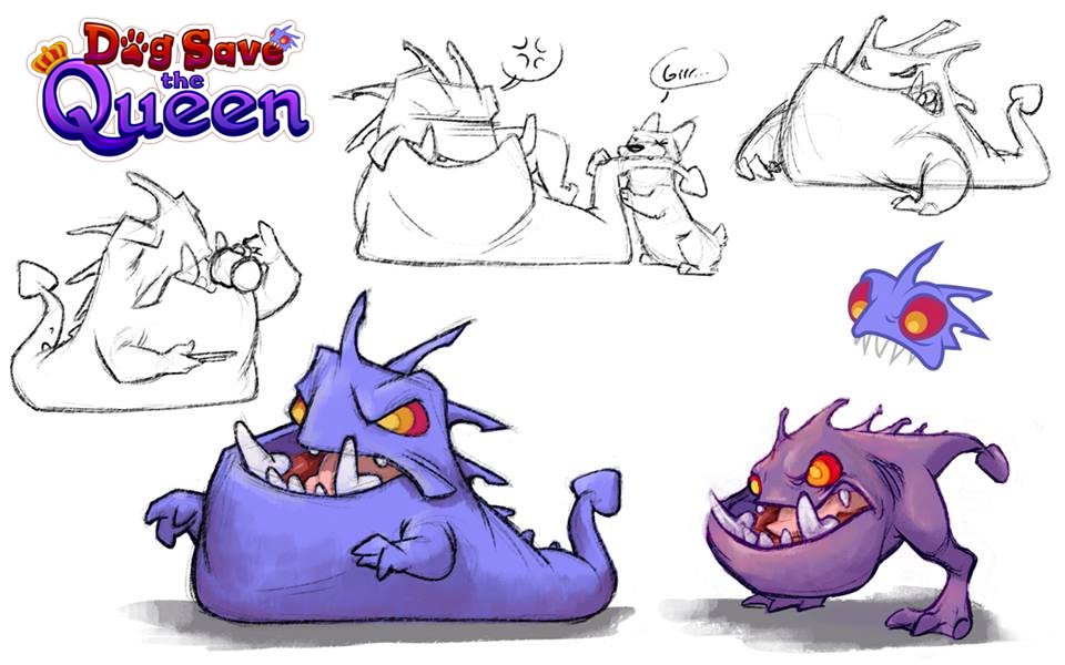DogSavetheQueen's tweet photo. We've got some concept art of our aliens to share for this weeks #screenshotsaturday ✨

Help our corgis rescue Her Royal Majesty in 'Dog Save the Queen', coming soon to Apple and Android devices #indiegame https://t.co/EDuSWvVmZk
