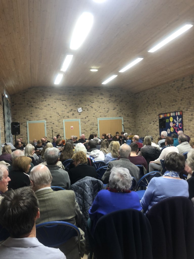 Great Atmosphere here in Auckley where we are singing at a Doncaster Ukulele group concert as their guests. All Harmonix fees going to our charity of 2020 #doncastermind <a href="/DoncasterMind/">Doncaster Mind</a>