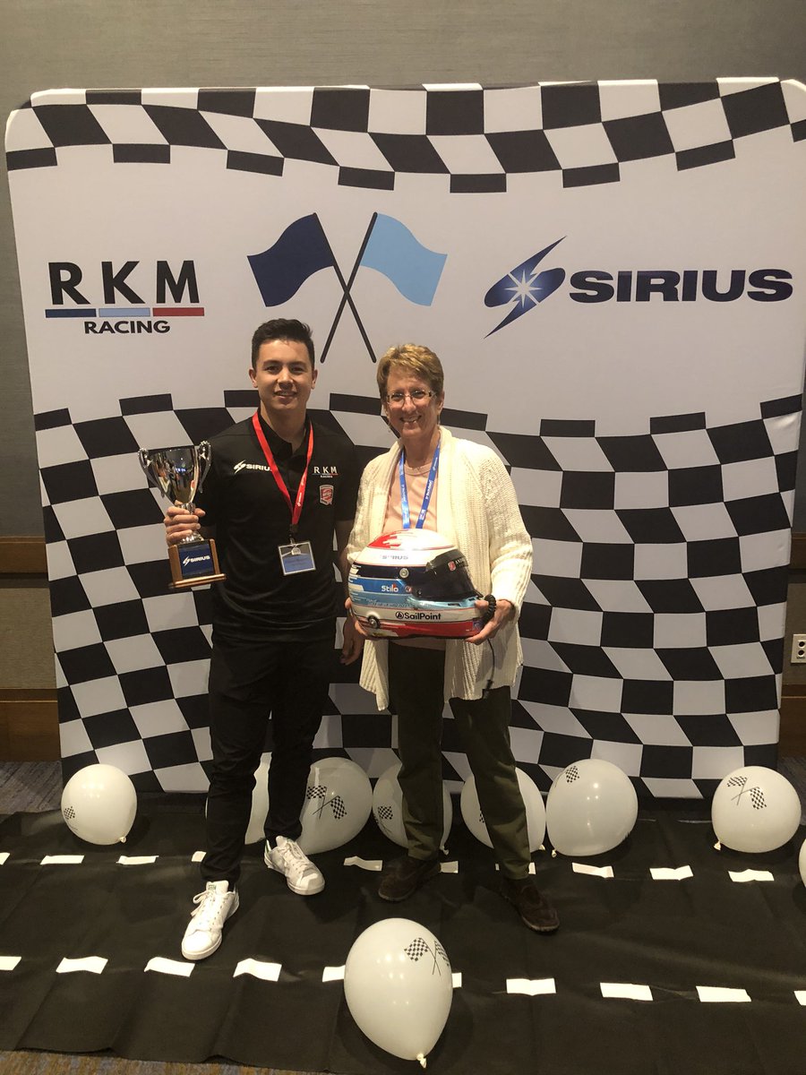 Was excited to meet <a href="/robertmegennis/">Robert Megennis</a> last night at Solution Center! Looking forward to seeing him racing this year! Especially now that he will be racing the #SiriusRacing car!