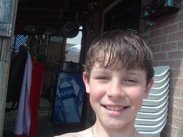 let’s start with fetus shawn  (peep the towel behind him)