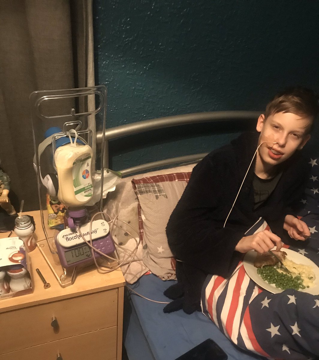 helsgotvertigo's tweet photo. Honestly so proud of my boy he’s going through so much and hardly complains, more visits this week to the @GreatNorthCH #braveson #ngfed #immunesystem
Deserves a medal this kid https://t.co/SAuStbKztb