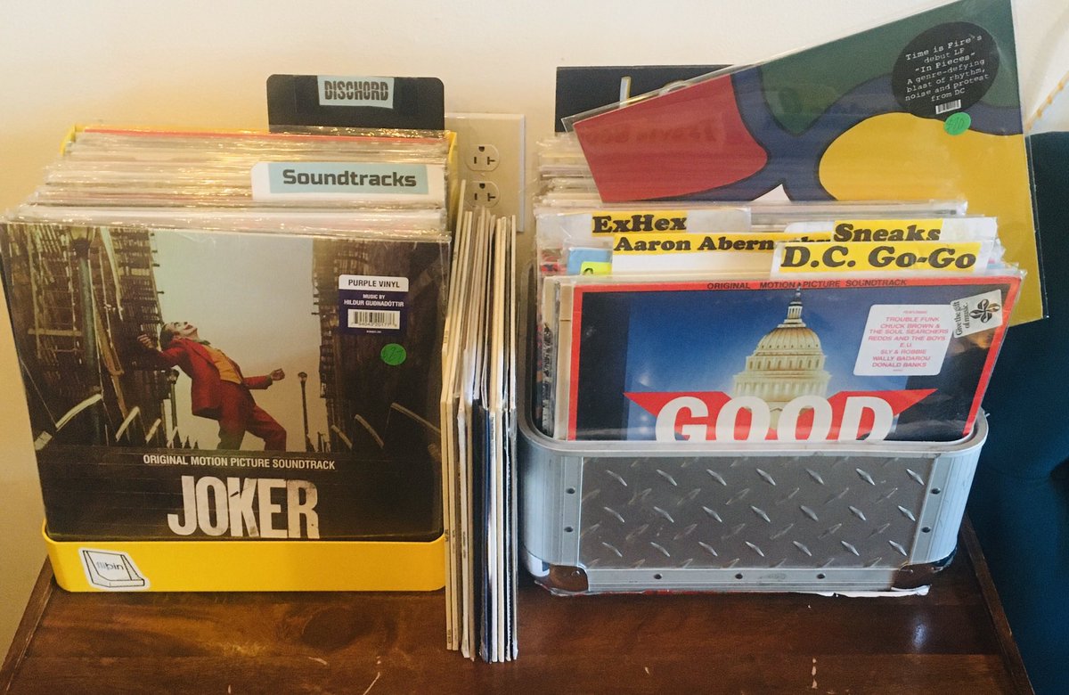 ElectricCowbell's tweet photo. Pick up a copy of the new Time Is Fire LP “In Pieces” at @SongbyrdDC #vinylrecords #dcpunk #timeisfire https://t.co/Oq1fjXhQYO