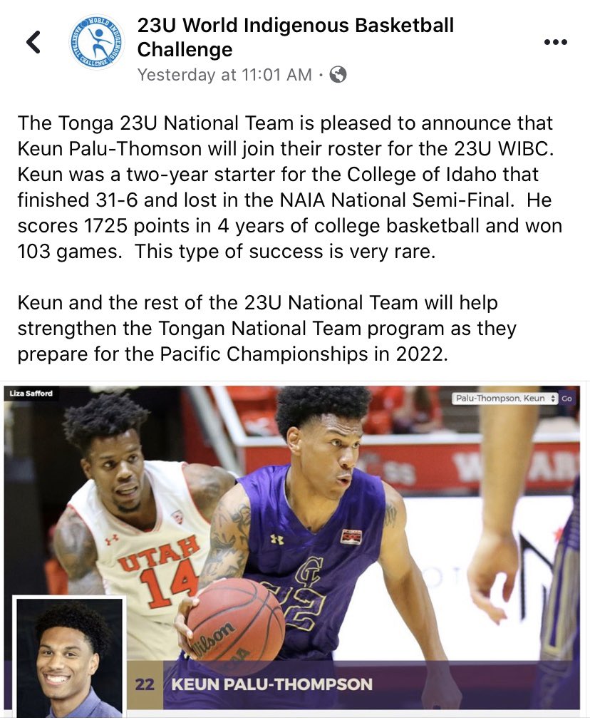 _KPT_22's tweet photo. Blessed with the opportunity to represent my culture 🇹🇴 just another step closer 💯 Can’t wait to get started !! #Section22 #ForFotu #ForCaire 🙏🏽 https://t.co/Aov9myoBgI