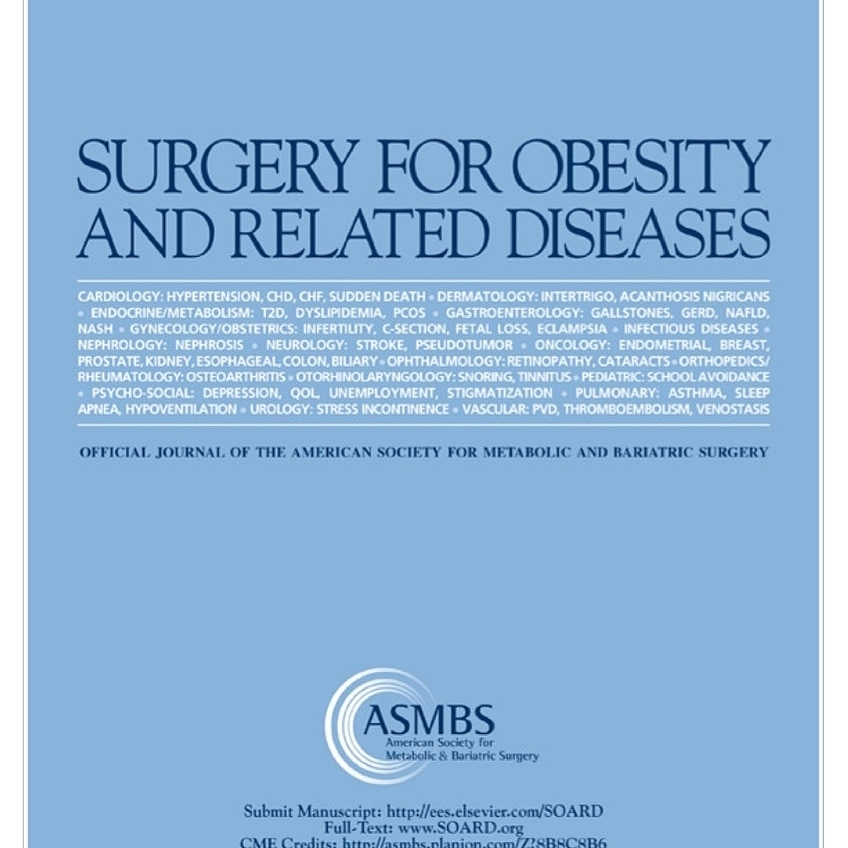 SOARD_JOURNAL's tweet photo. Marginal ulcers after laparoscopic Roux-en-Y gastric bypass:
incidence of 10.8% ; Smoking at every intensity is associated with an extraordinary risk of MU formation after LRYGB and therefore. #obsmuk #soard20 #bariatricsurgery #obesity
 https://t.co/1KV1FUnGEg https://t.co/fxTMc1neQx