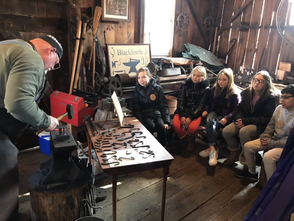 Amazing trip to learn about what life was like during Colonial times. Thank you <a href="/WiltonHistSoc/">Wilton Historical Society</a> #wiltonwayct #cidermillway
