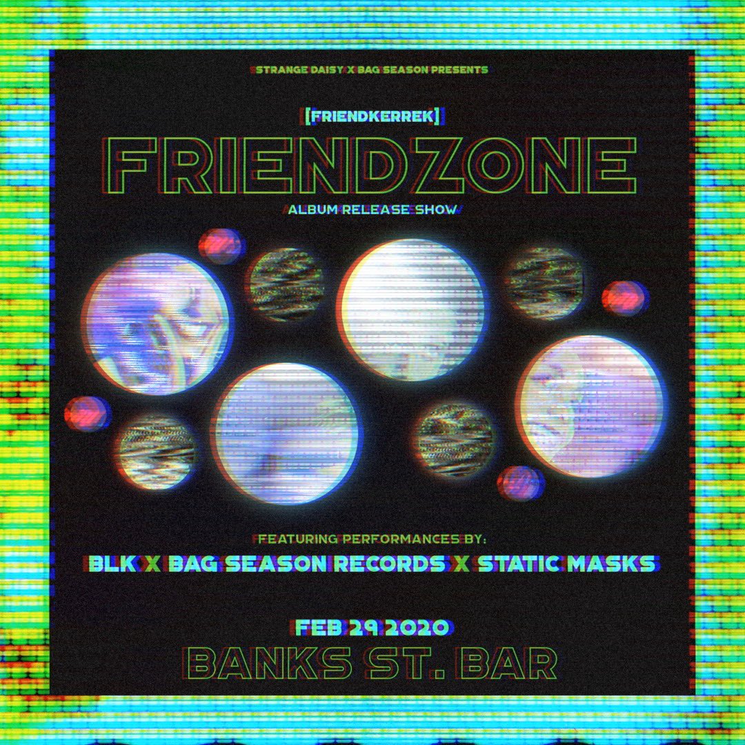 Static Masks (@staticmasks) on Twitter photo We’re playing tonight @ Banks with a stacked multi genre bill. Come celebrate <a href="/friendkerrek/">friendkerrek</a>’s new album and get there early while we get everyone’s ear drums warmed up.
🤘 9pm | FREE We’re playing tonight @ Banks with a stacked multi genre bill. Come celebrate <a href="/friendkerrek/">friendkerrek</a>’s new album and get there early while we get everyone’s ear drums warmed up.
🤘 9pm | FREE