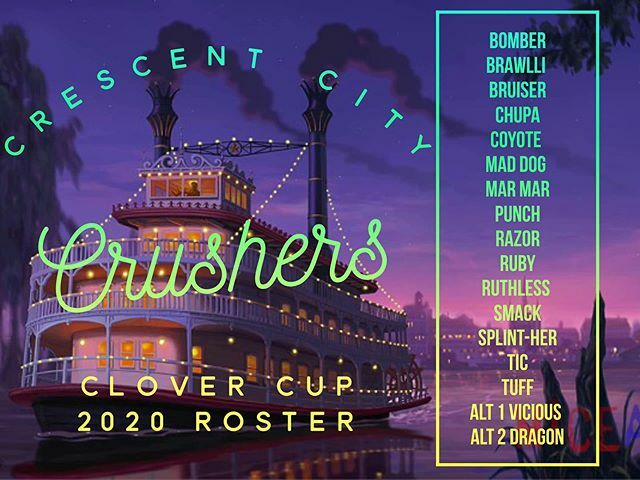 DDDevils's tweet photo. Some of the biggest action comes from some of the smallest athletes. We are pumped to welcome Crescent City Crushers Junior Roller Derby to this years Clover Cup!
#SeeYouInDallas #CC2020 #doubleyourluck #rollerderby #CrescentCityCrushersJunioRollerDerby… https://t.co/UqLHyx6AgW https://t.co/Udfo4rYqb2