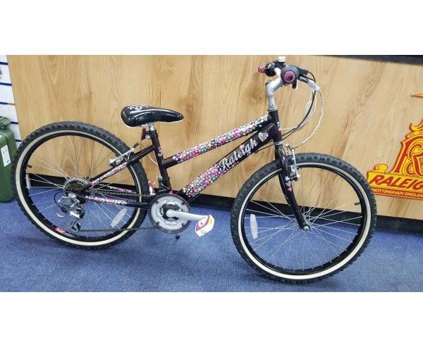 raleigh krush girls bike