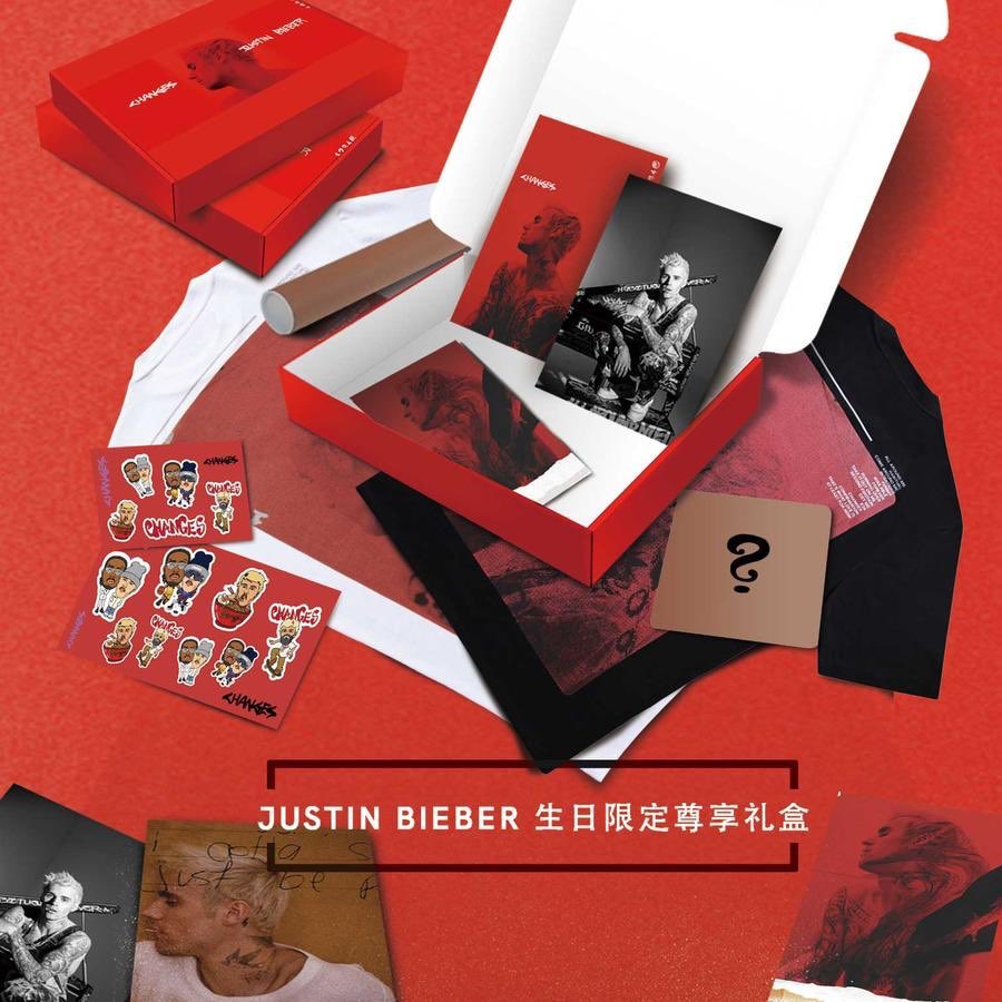 Justin Bieber Crew on Twitter: "Check out this fan box for Justin Bieber's  album, Changes, that is made available for his birthday for his fans in  China! https://t.co/TimmeDZrMC" / Twitter