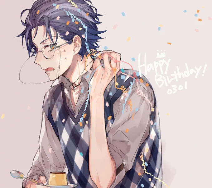 先生おめでとう～～!～!!! #躑躅森盧笙誕生祭2020 