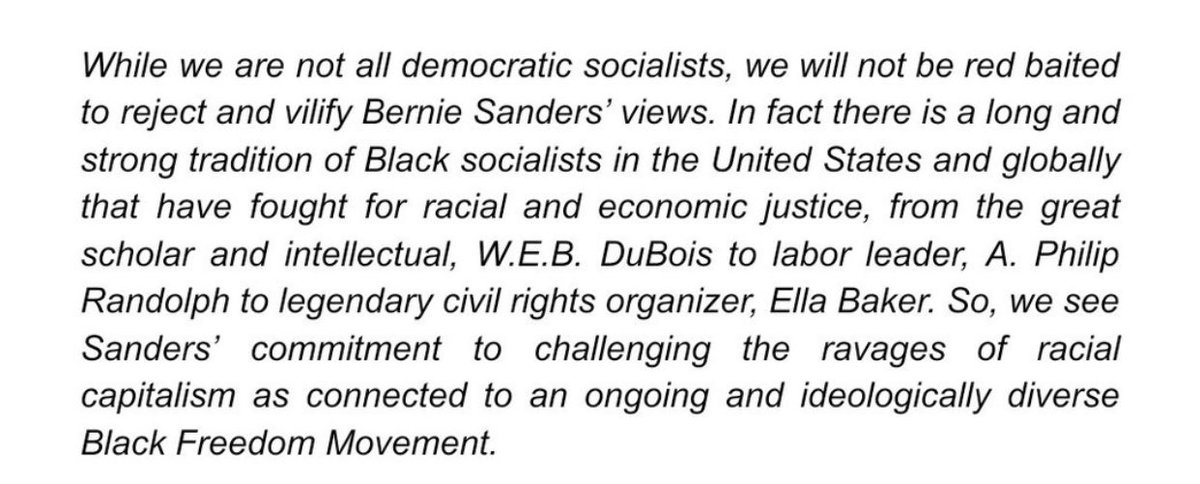 v_verite's tweet photo. @iPhilSomething @BarbaraRansby @murchnik @marclamonthill @BernieSanders This was my favorite passage— linking Bernie Sanders efforts and perspective to the Black Freedom Movement: https://t.co/iruozKXc4d