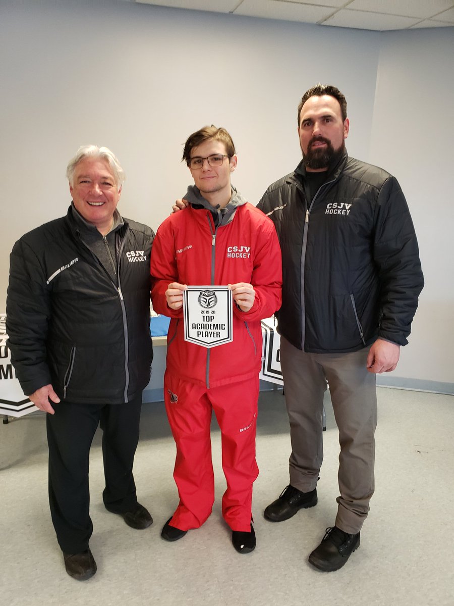 Richard-Hugo Goyette Top Academic Student CSJV Dragons