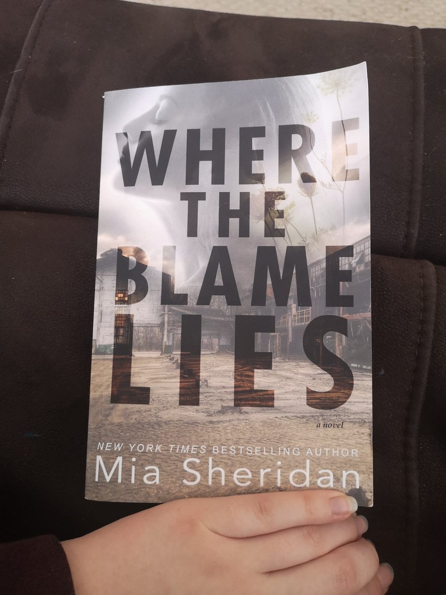 This was a great thriller! I wasn't fully expecting it to end like this  I'm really happy with how this book ended and the whole storyWhere The Blame Lies by Mia Sheridan 