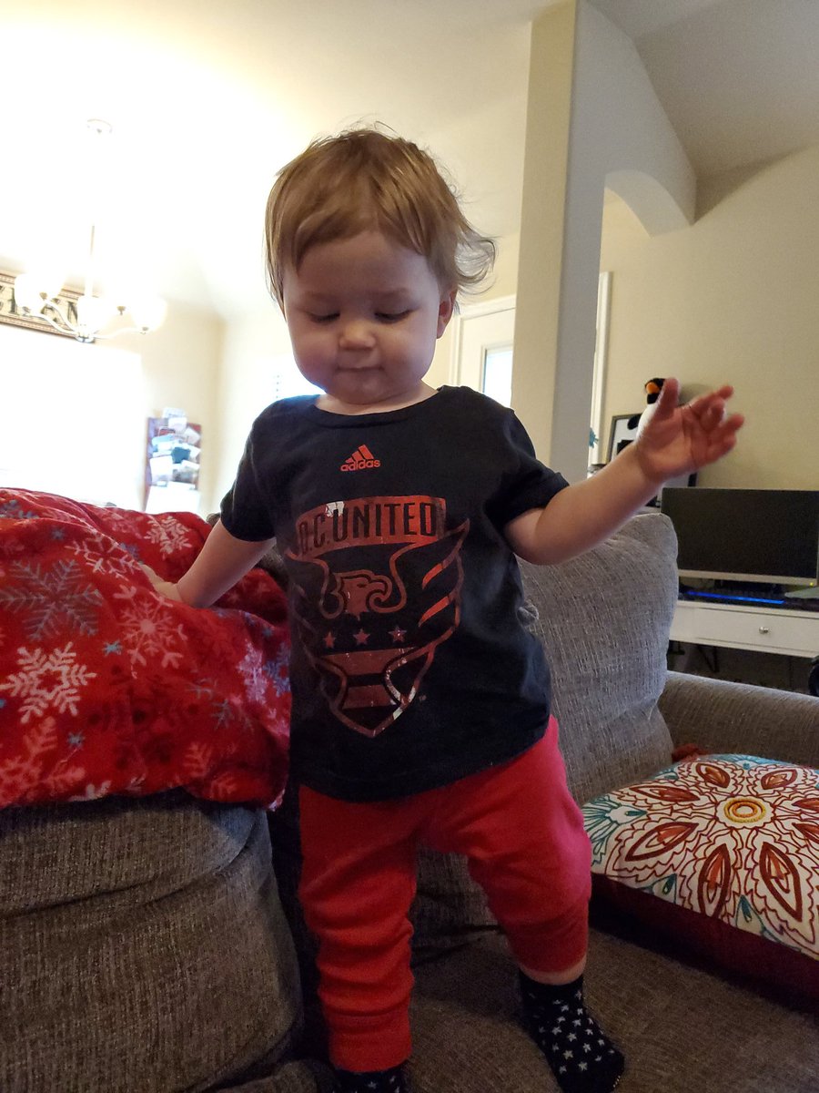 StevePrince87's tweet photo. It's game day! Cheering on Daddy's @dcunited from Texas! #DCUnited #DCUvCOL #DCU https://t.co/GkP058tnT2