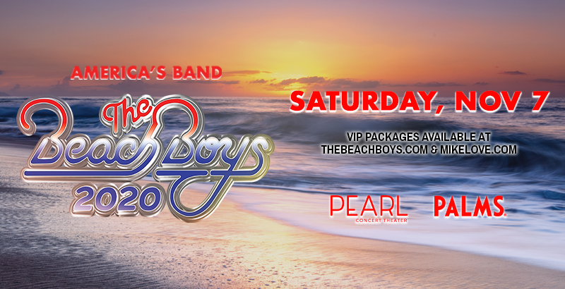 America's band is coming to Pearl Theater. Don't miss @TheBeachBoys on Saturday, November 7th. Tickets on sale NOW: bit.ly/2GuhW1j