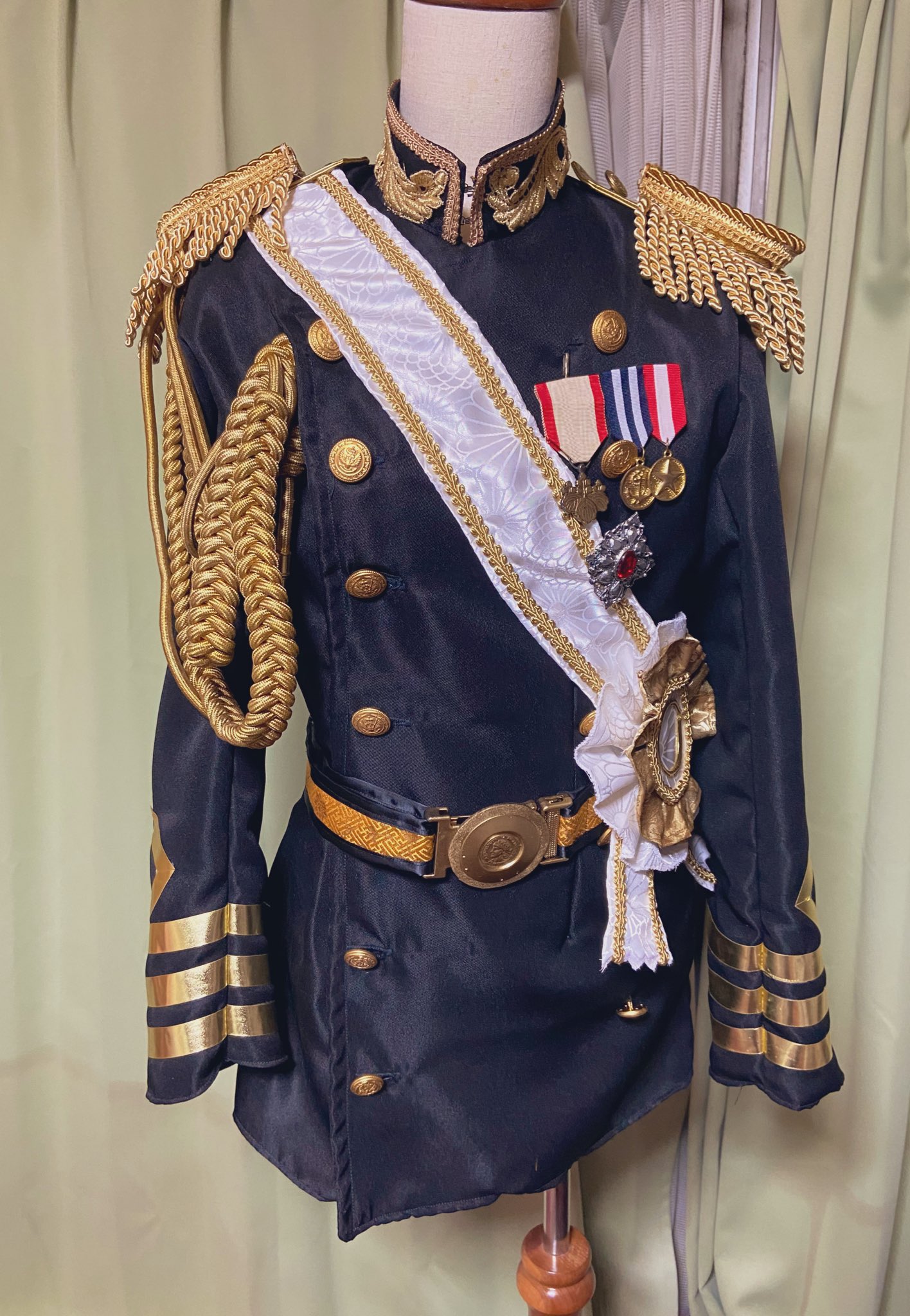 むかしの軍服、 Amazon.co.jp: 旧 日本軍 軍装 軍官下士官スーツ仮装 演劇