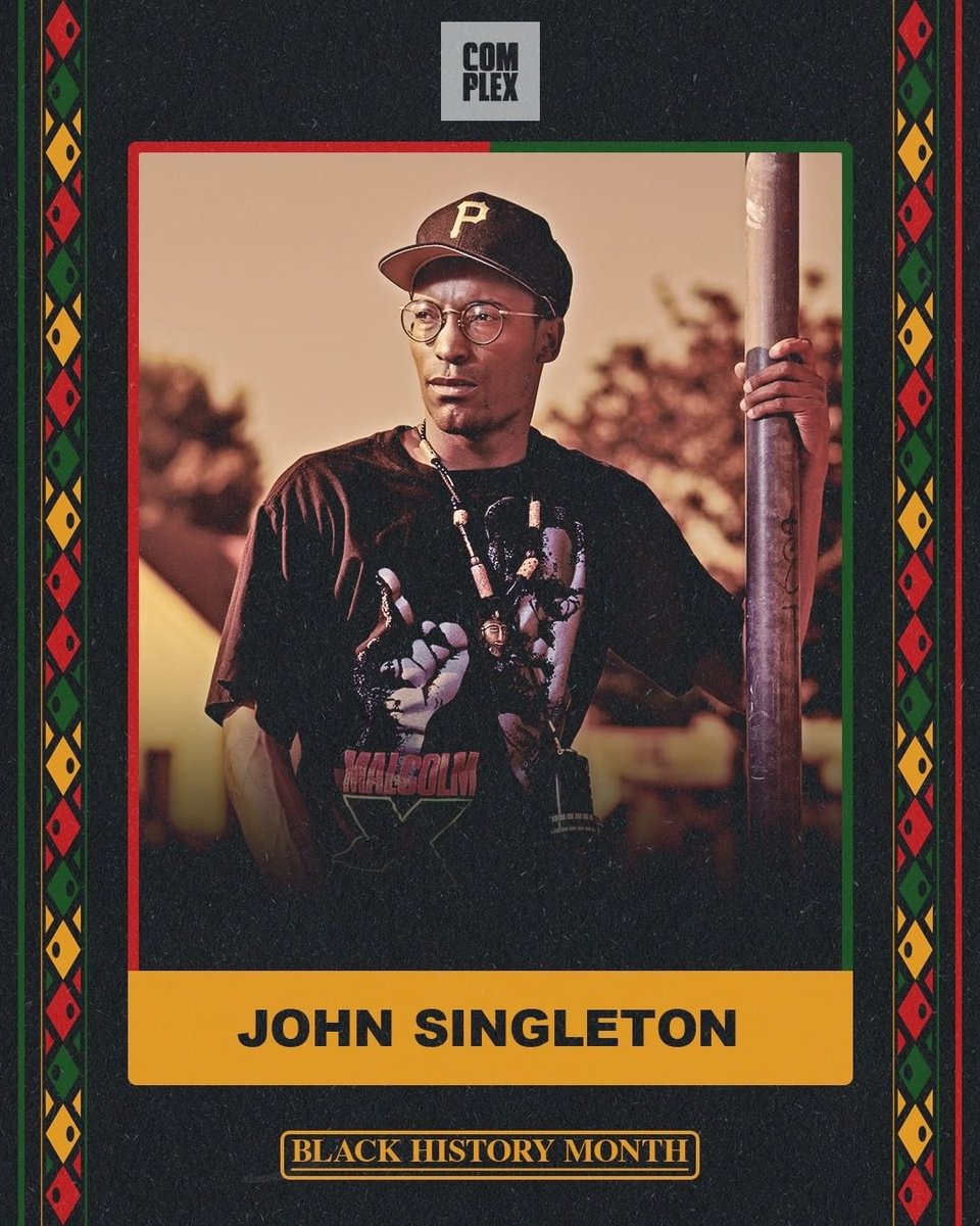 Complex's tweet photo. On the last day of #BlackHistoryMonth, we honor John Singleton. ❤️🕊 https://t.co/txJQGL2TGf