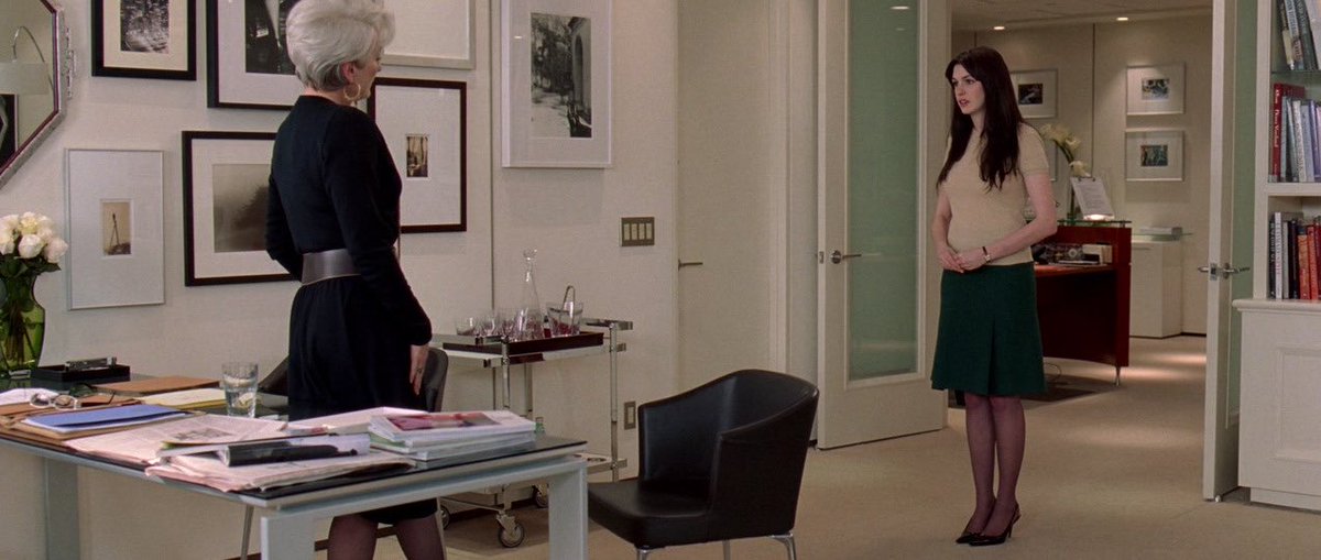 angelvercci's tweet photo. The Devil Wears Prada (2006) https://t.co/QvynHHn8TS