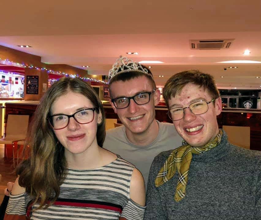 BangorCSEE's tweet image. Lovely time at last night's thank you meal for our peer guides.
Ben was appointed as the new head peer guide with Steph and Dan becoming his deputies.

#peerGuide #peerGuiding #bangor #bangorUni #student #students #uni #university #uni #studentLife #uniLife @BangorUni