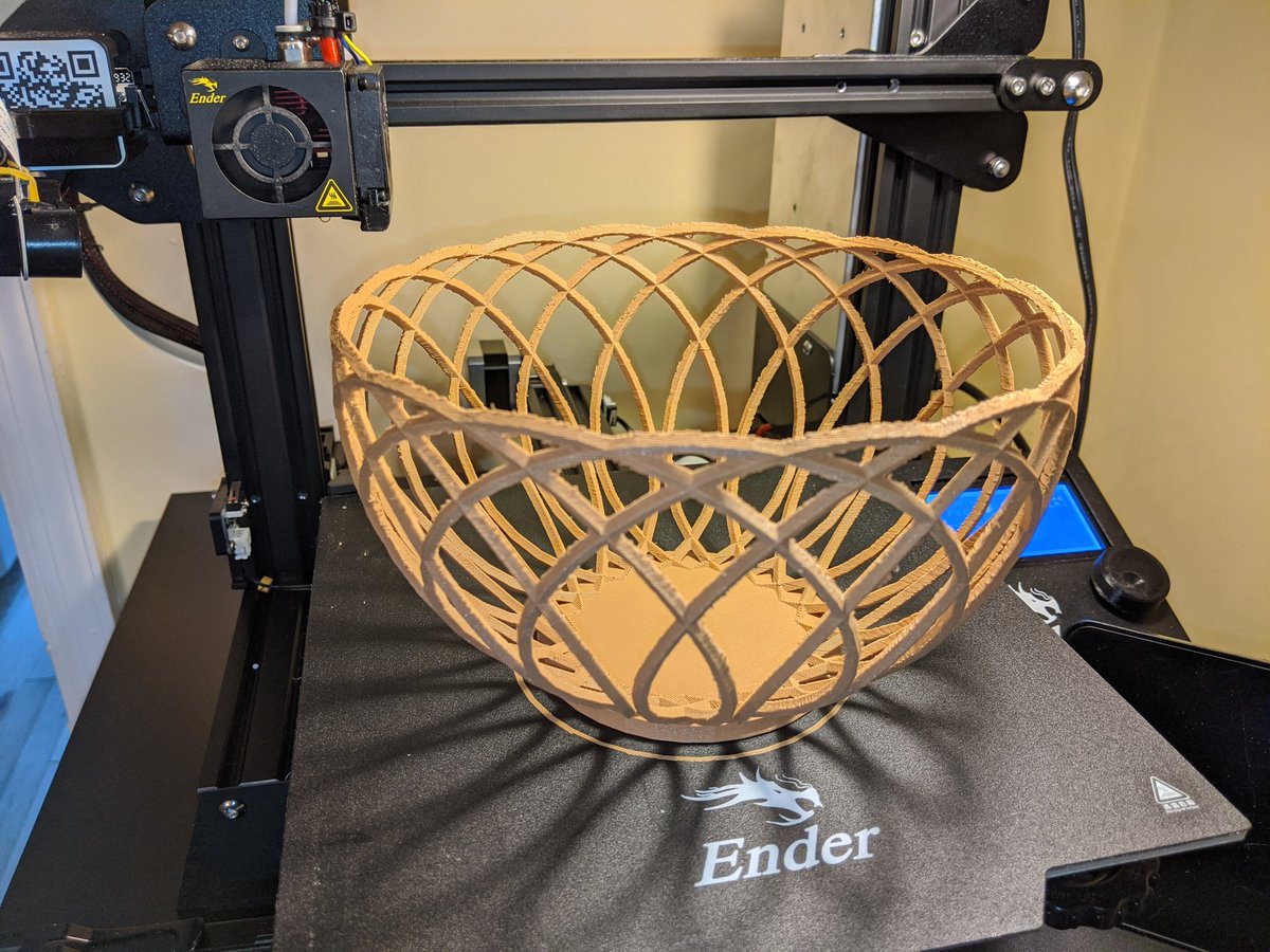 rustystamper's tweet photo. Hey @MathTechCoach, just under 8" in diameter in 13 1/2 hours. https://t.co/bbeCcmMvve