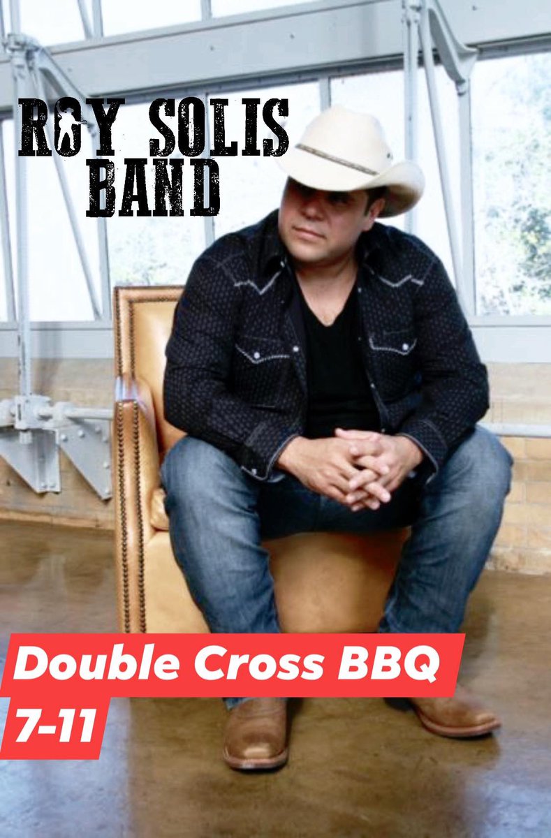 SolisRoy's tweet photo. 7-11 
Tonight at Double Cross BBQ https://t.co/yWYF8TwE6J