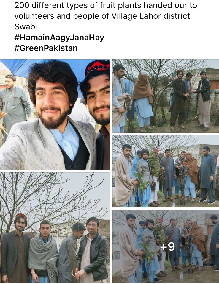 MAH4739's tweet image. #SpringPlantation 
Plants Distribution..
200 different types of fruit plants handed our to volunteers and people of Village Lahor district Swabi
#HamainAagyJanaHay
#GreenPakistan @iqrarulhassan