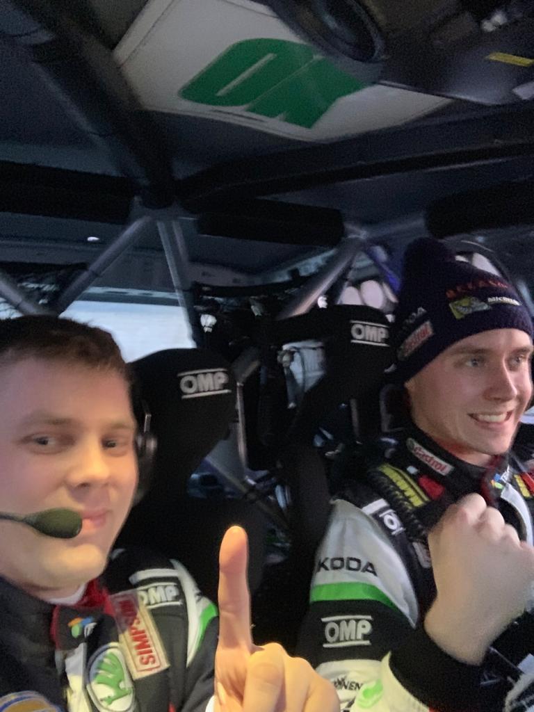 ✨🏆 Woooow...#SMItäralli 2020 winners!! 🍾✨

1. 🇫🇮 Emil &amp; Mikael
2. 🇫🇮 Asunmaa +6.7
3. 🇮🇪 Breen +24.2

🎙️ "It was a great day! 💪 We led the rally from the start, the route was really nice and wintery and everything worked fine today!

#Skoda <a href="/TGardemeister/">TGardemeister/TGS</a> <a href="/GRX_Family/">GRX Team</a> <a href="/RalliSM/">Ralli SM</a>