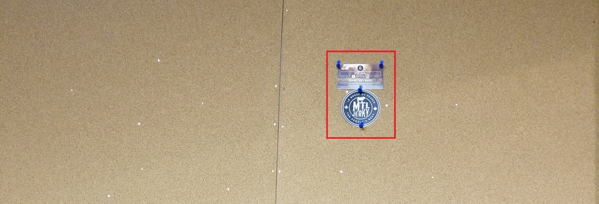 JerkyIngredient's tweet photo. A special thanks to MTL Jerky for donating their business card and decal to the Jerky Shrine debuting the Canadian/International section of Jerky Shrine Wall 1. #mtljerky #jerky #beefjerky #jerkyshrine #jerkydecal #jerkyshrinewall1 #jerkyparaphernalia #jerkyrespect @mtljerky https://t.co/aA5UZCb5ZZ