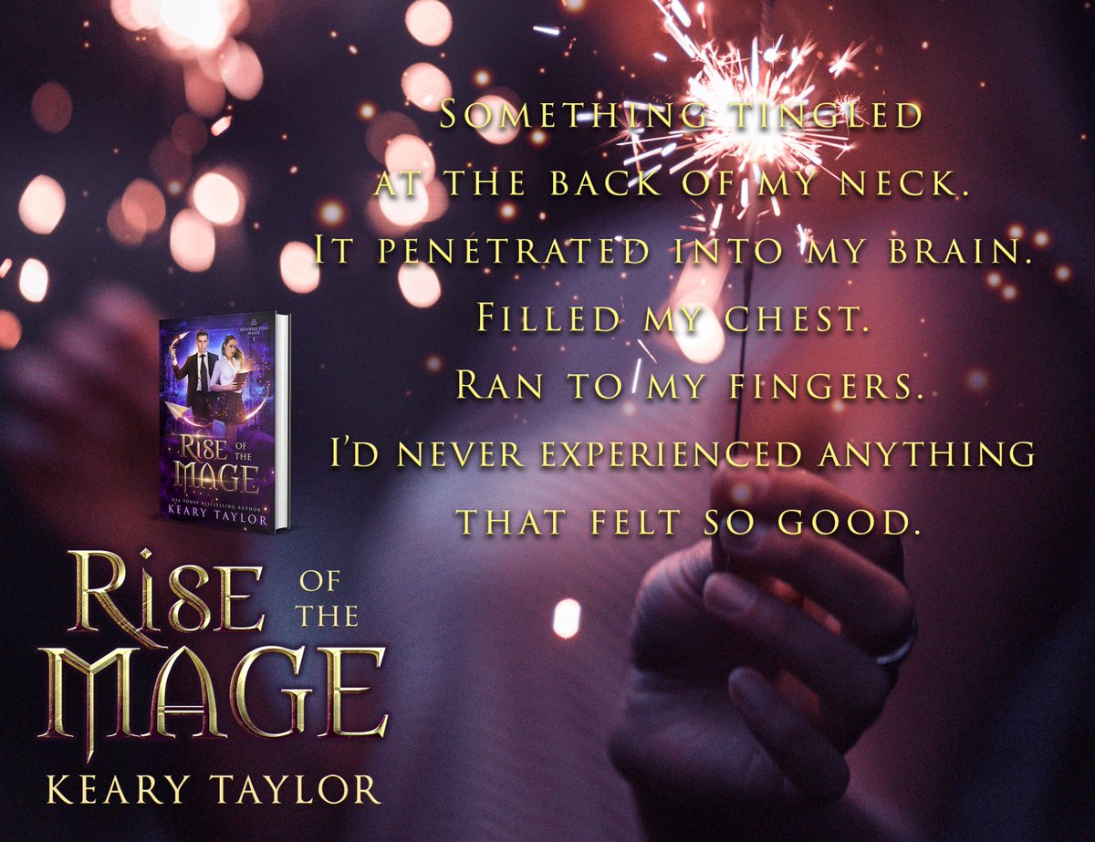 ✧Something tingled at the back of my neck. I'd never experienced anything that felt so good.✧
Pre-order RISE OF THE MAGE today.
Amazon US: amzn.to/2Hn13Gp
Amazon UK: amzn.to/2ORRV0r
B&amp;N: bit.ly/37okQQd
Goodreads: bit.ly/2Sr5few