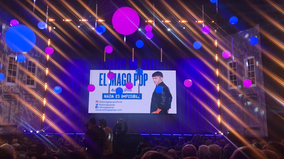 Súper emocionades de venir a veure #elmagopop i participar al sorteig del viatge!
