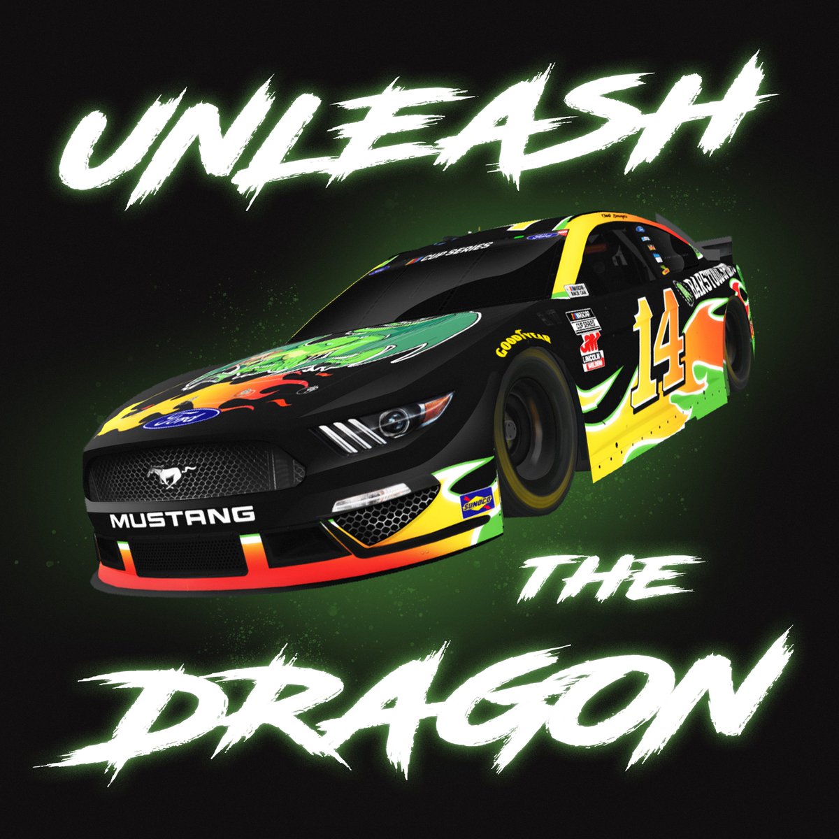 This all started because I got upset with the qtr panel logo placement. Y'all can use this one if you want to. 

#Barstool #NASCAR