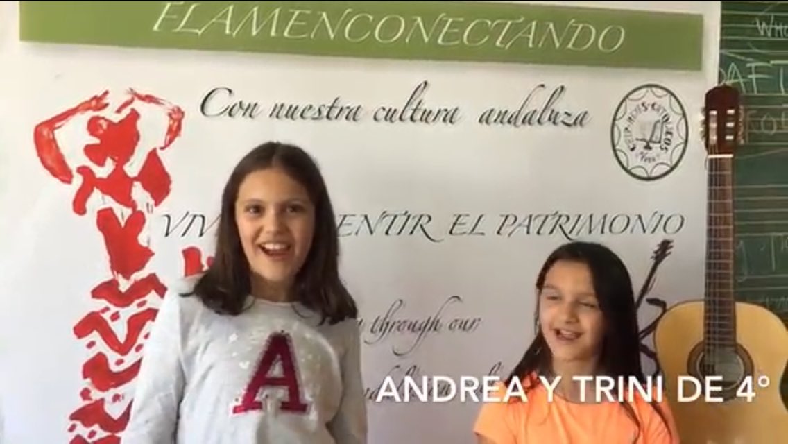 Patrimonio_And's tweet photo. Felicidades al CEIP ‘Reyes Católicos’ de Vera (Almería) @elreyesdevera por la publicación del vídeo ‘Poesía  y cante desde Huelva hasta Almería’ dentro del Programa para la Innovación Educativa #vivirysentirelpatrimonio @Patrimonio_And @EducaAnd +Info: https://t.co/oHgAHRd1KM https://t.co/KckqmNPIjz