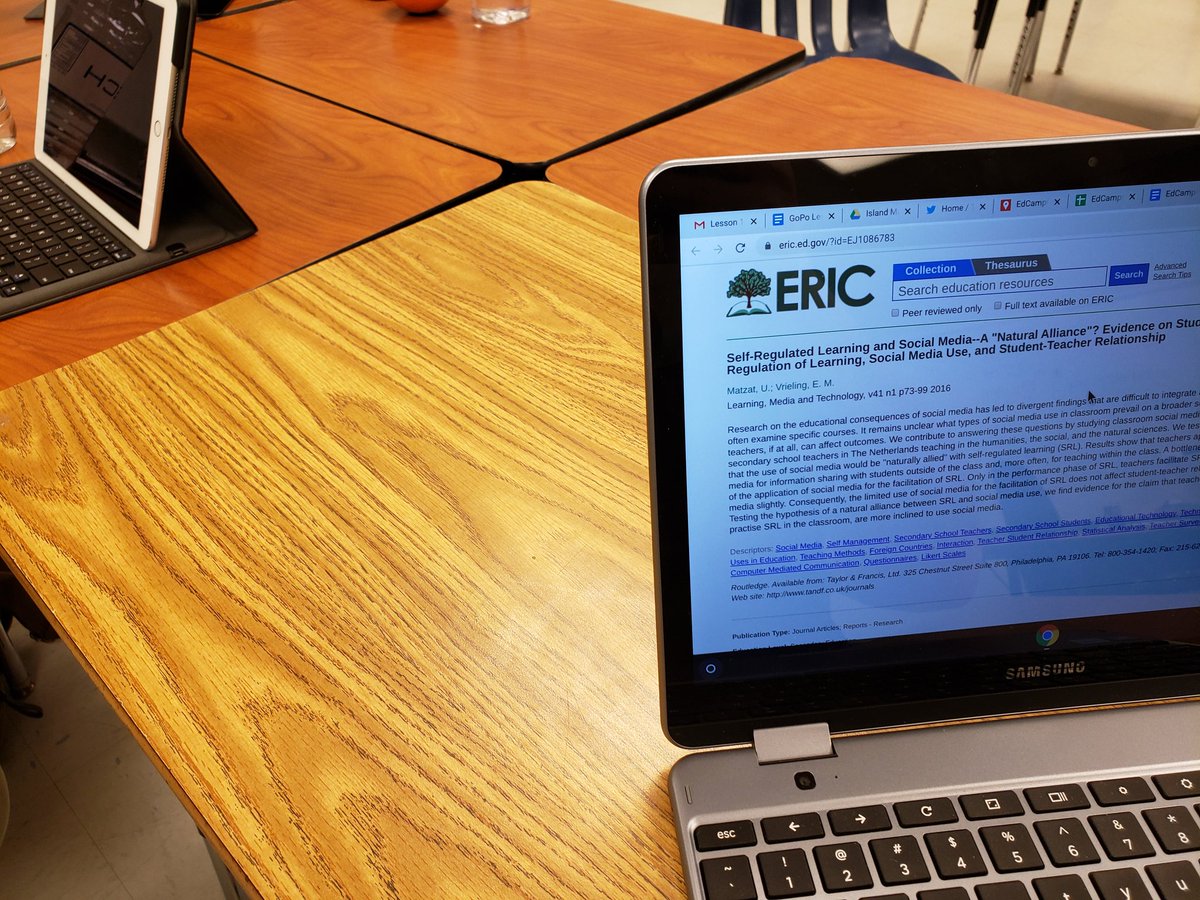 Enjoying One to One Dos and Don'ts <a href="/EdCampOKC/">EdCamp OKC</a> with <a href="/wfryer/">Wes Fryer, Ph.D. 🌎🎙🚀</a> <a href="/karawalk/">Dr. Kara Walk</a> regarding self regulation and apps like <a href="/PocketPoints/">Pocket Points</a> that feed a currency students might trade in. Ts from Ms and HS public and private schools. #EdCampOKC