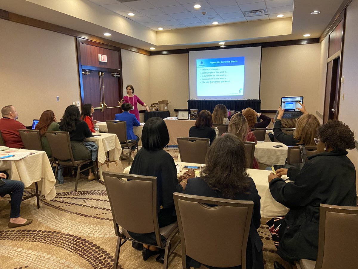 JennyVo15's tweet photo. @DStaehrFenner ‘s breakout session “Unlocking EL’s Potential: Academic Language” @TexTESOLIV #textesol4 https://t.co/xvPuhWyXdL