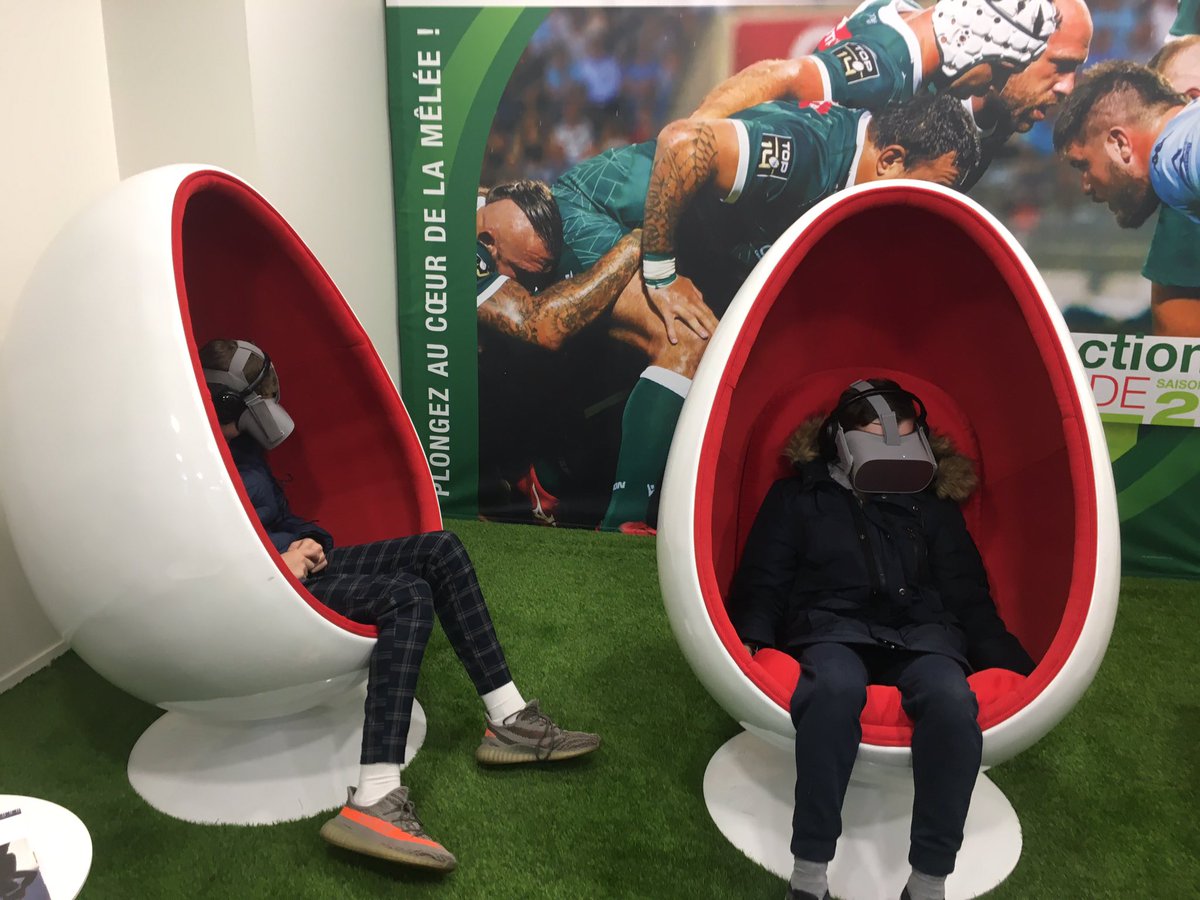 SectionPaloise's tweet photo. 🕶 Entrez dans la peau d’un joueur avec « Section Inside » à l’entrée Z !#TotalSection #SPMRH #TOP14 #EnVertEtContreTous https://t.co/rOwJDG4osJ